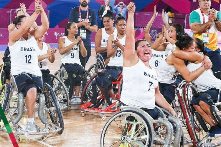 Basquete em cadeira de rodas feminino conseguiu o bronze (Foto: Alexandra Schneider/CPB)