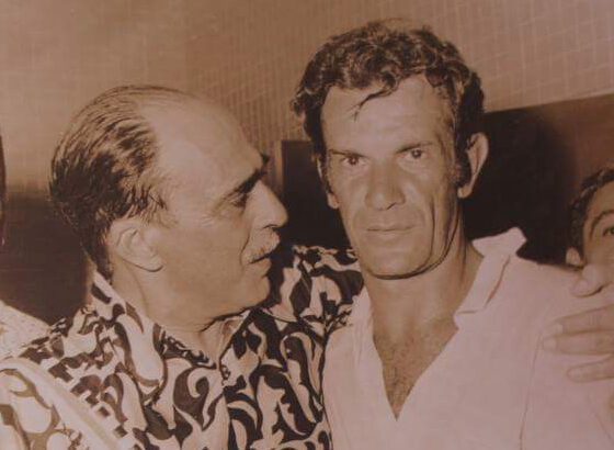 O treinador e o presidente do primeiro campeonato brasileiro: Telê e Nelson Campos fizeram uma parceria que entrou para o história do futebol.