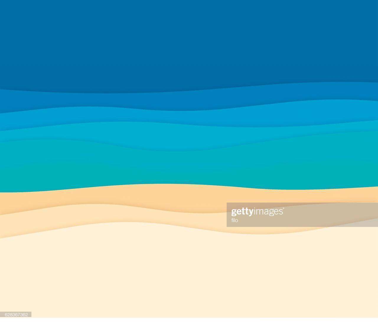 Foto: https://www.gettyimages.com.br/detail/ilustração/ocean-abstract-background-waves-ilustração-royalty-free/628367362 - Sol, praia e cerveja