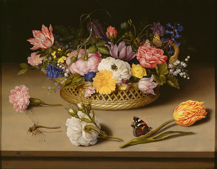 Flores ainda vivas (1614) Pintor: Ambrosius Bosschaert